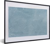 Fotolijst incl. Poster - Vintage - Beton - Structuur - 40x30 cm - Posterlijst
