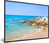 Fotolijst incl. Poster - Strand - Zee - Tropisch - Zomer - 40x30 cm - Posterlijst