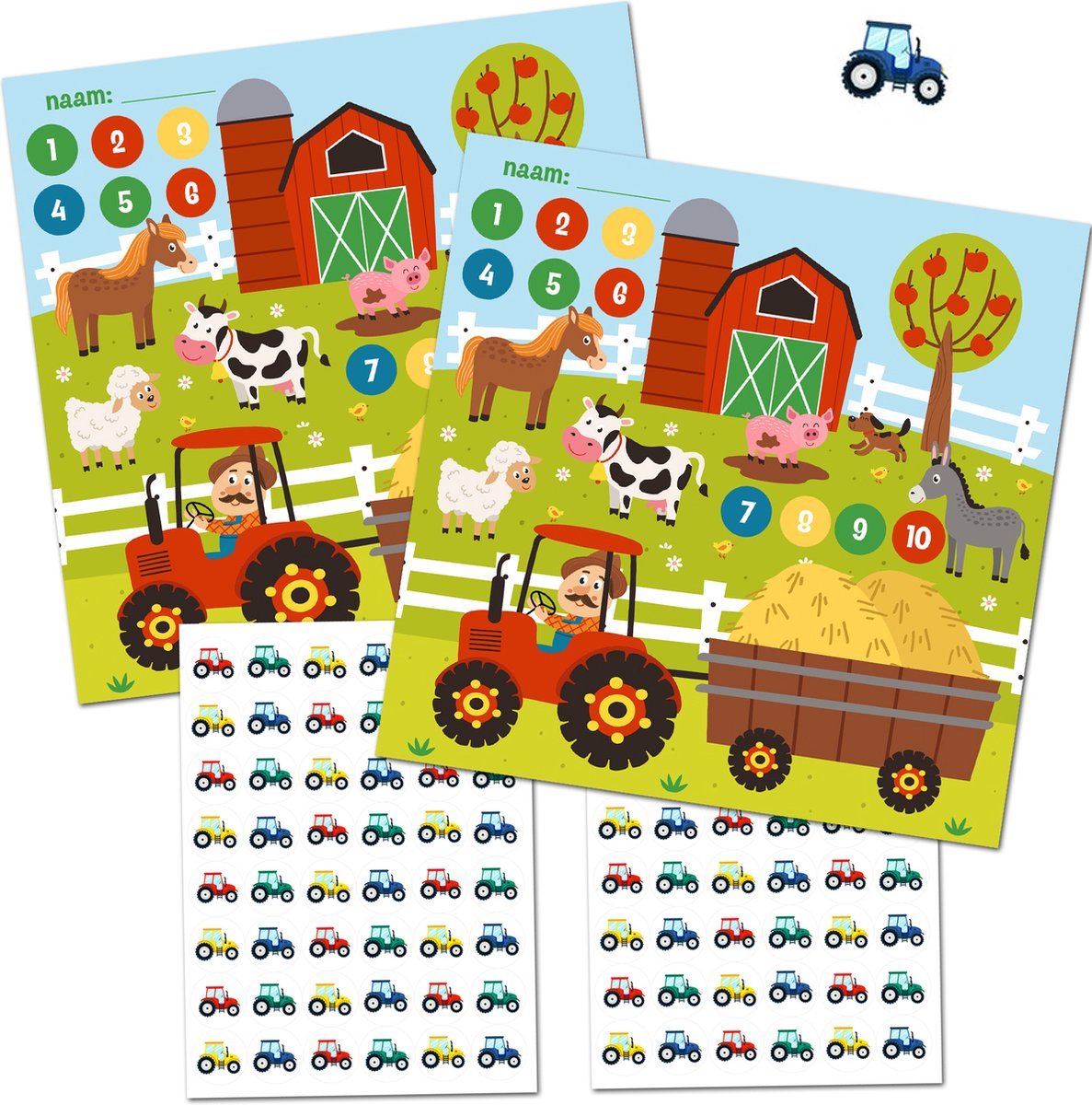 Goedkoopste Beloningssysteem Boerderij met Stickers - Beloningsstickers Beloningskaarten - Beloningssysteem Gedrag - Potje Peuter - Beloningssysteem Kinderen - Op het Potje - Zindelijkheidstraining Kind - Beloningssysteem Kleuter - Beloningskalender