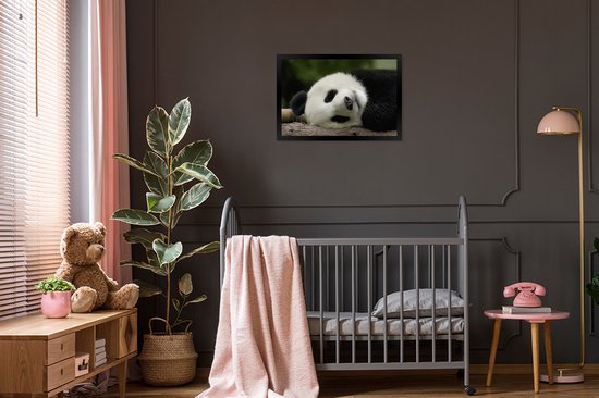 Panda endormi 60x40 cm