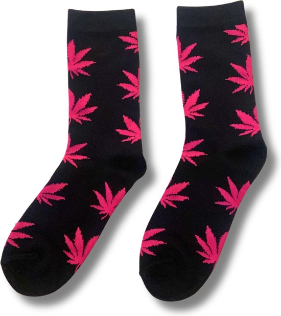 GILL'S - Wiet sokken - Cannabis sokken - Hemp Leaf Socks - Skate sokken – Hennep sokken – Wietsokken - Sokken - Feest Sokken