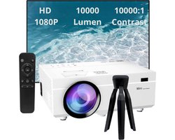 Mini Projector - 7500 Lumens - Full HD 1080P Beamer - Draagbare Projector - Mini Film Projector