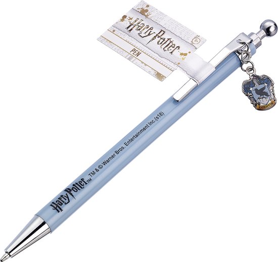 The Carat Shop - Harry Potter - Stylo Ã bille avec breloque Blason de la maison Serdaigle