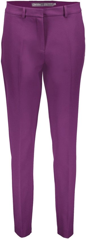 Geisha Broek Pantalon Met Naad 31568 32 Purple Dames Maat - S