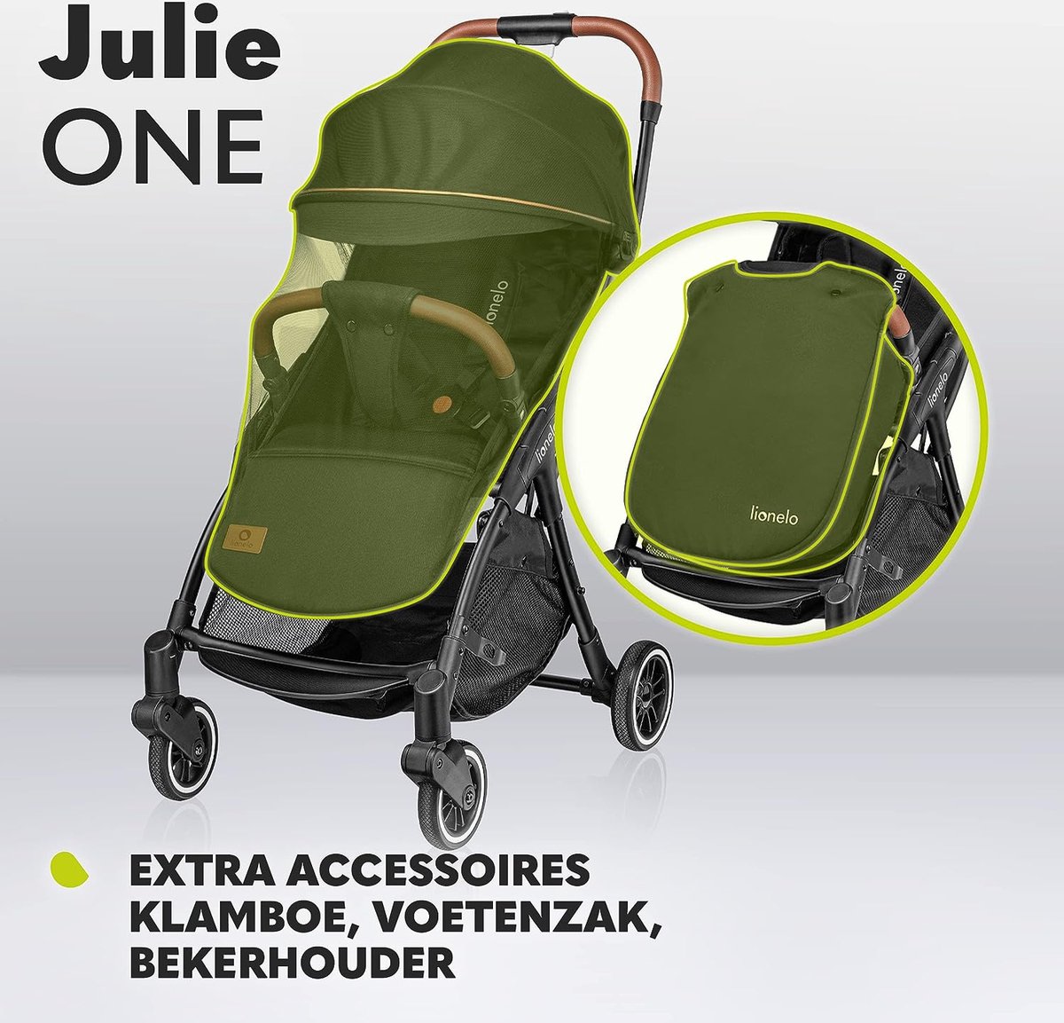 Lionelo Julie One - Lionelo pour enfants avec accents et accessoires en  cuir