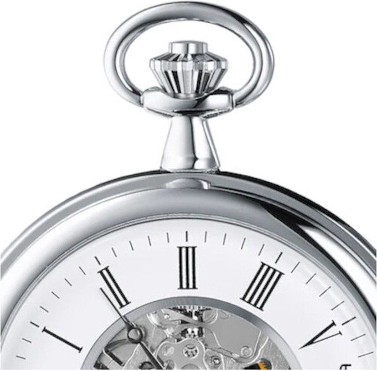 Dugena - 4460637-1 - Zakhorloge - Men - Manueel opwinden - Savonette