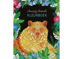 foto van Amazing animals kleurboek