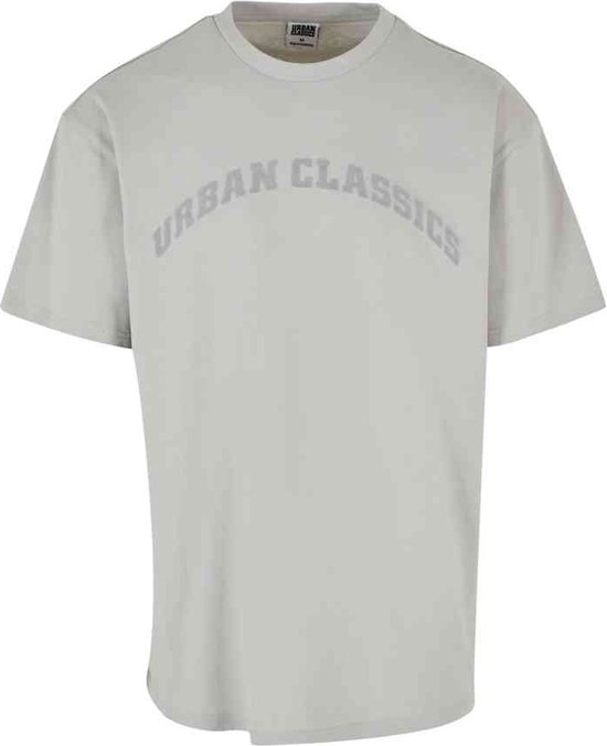 Urban Classics - Oversized Gate Heren T-shirt - L - Grijs