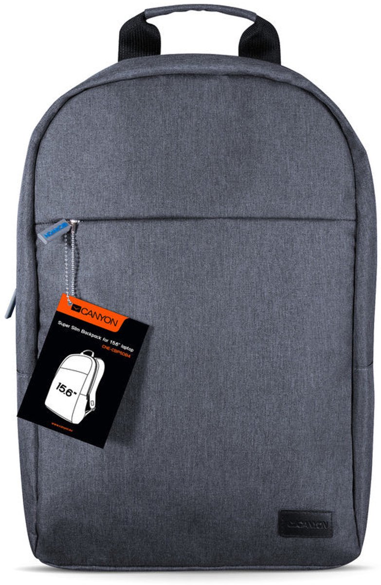 Canyon BP -4 Slim 15.6 Backpack - Accessoires - Ultra dunne - Laptopbescherming - Polyester