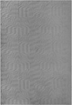 Karpet24 Stilo modern pluizig laagpolig tapijt, antislip onderkant, heerlijk zacht, 3d look, Grijs-160 x 220 cm