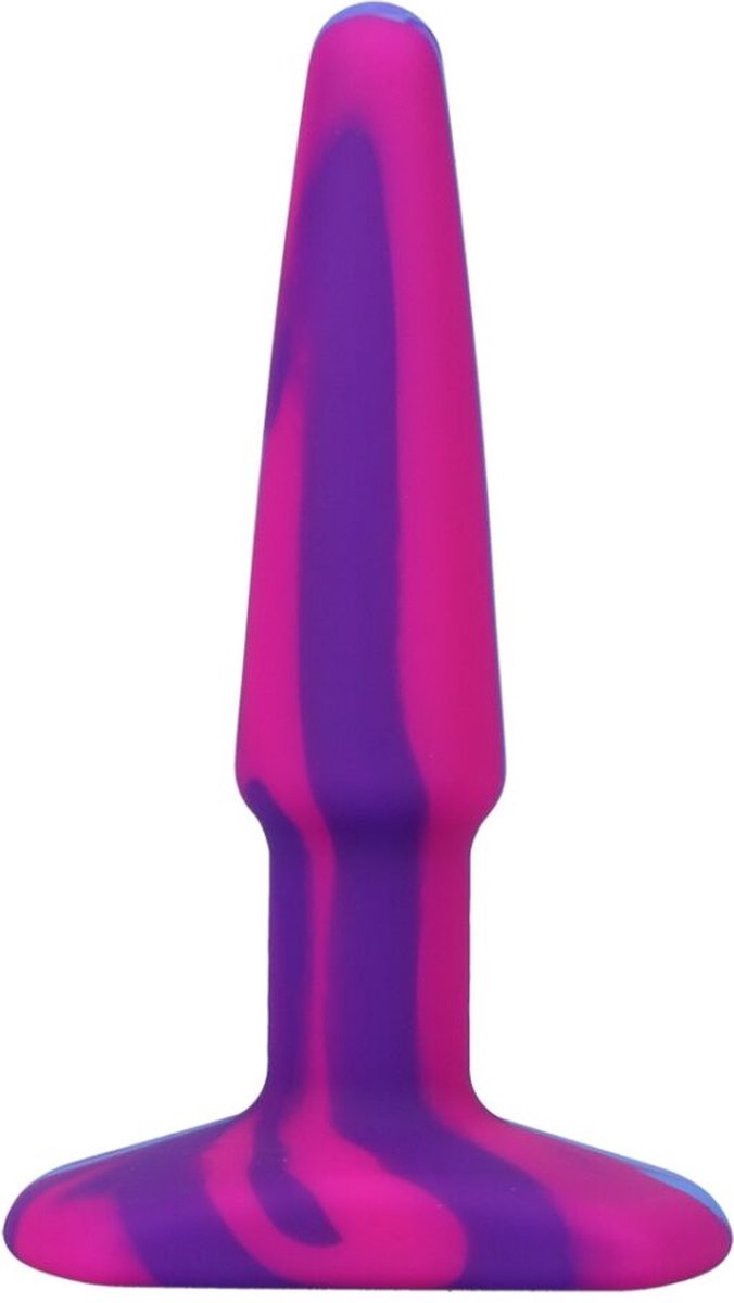 Goedkoopste Doc Johnson Groovy - Silicone Anal Plug - 4'' / 10 Cm - Berry