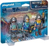 PLAYMOBIL Novelmore Set van 3 Novelmore ridders - 70671