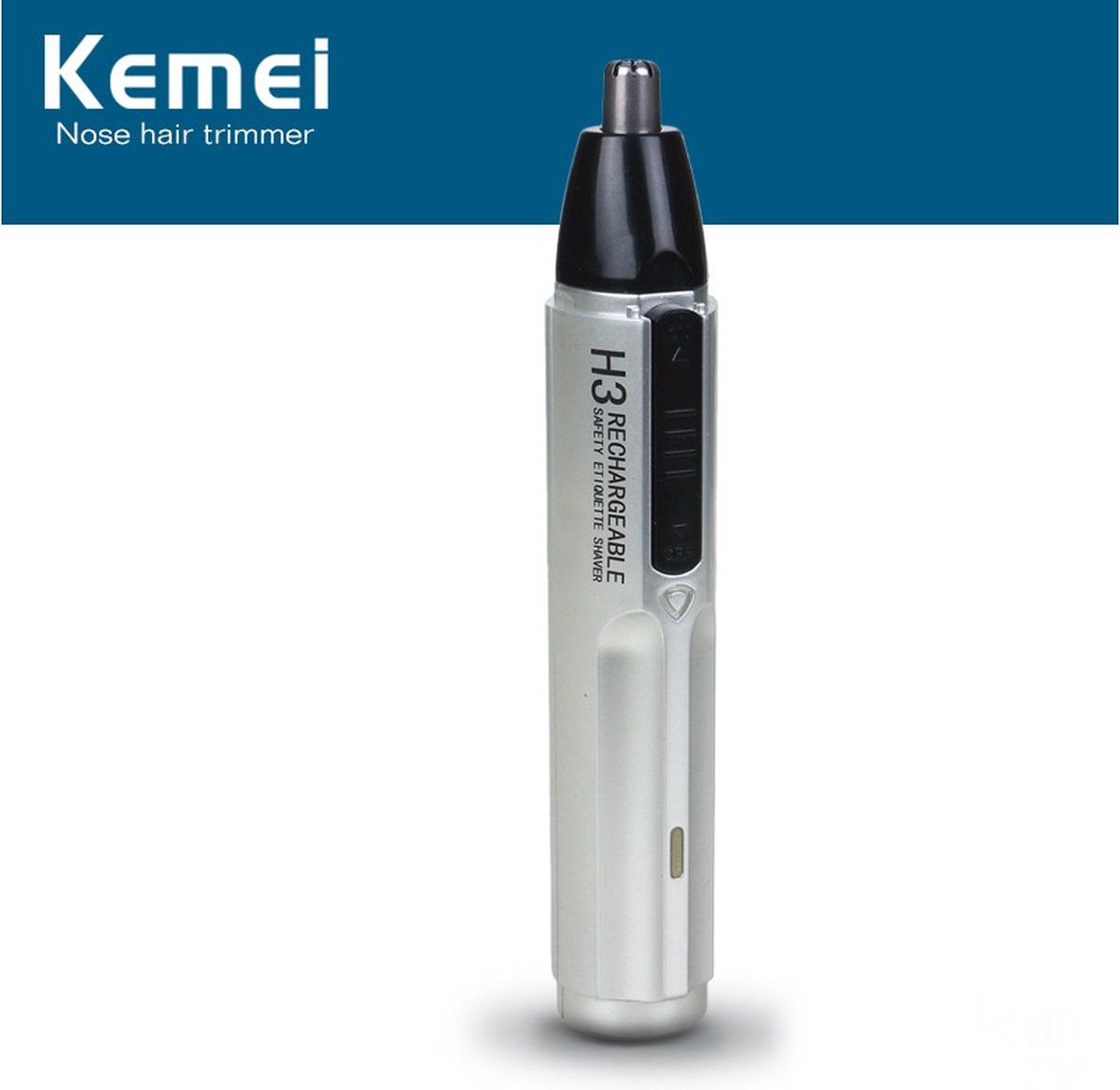 KEMEI KM-310A Multifunctioneel Precisie Trimmer voor Neus en Wenkbrauwen