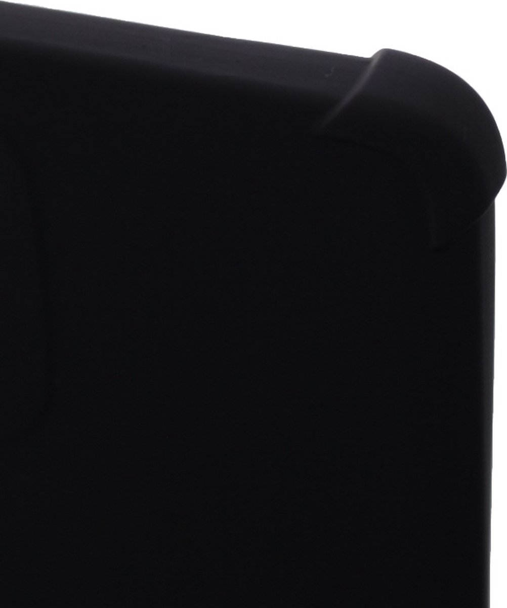 LuxeBass Hoesje geschikt voor Samsung Galaxy M51 - Anti Shock - Zwart