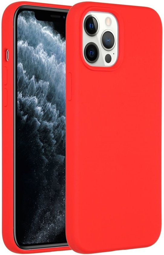 Coque en Siliconen LuxeBass adaptée à Apple iPhone 11 Pro Max - Rouge - coque de téléphone - coque de téléphone portable - housses de téléphone portable