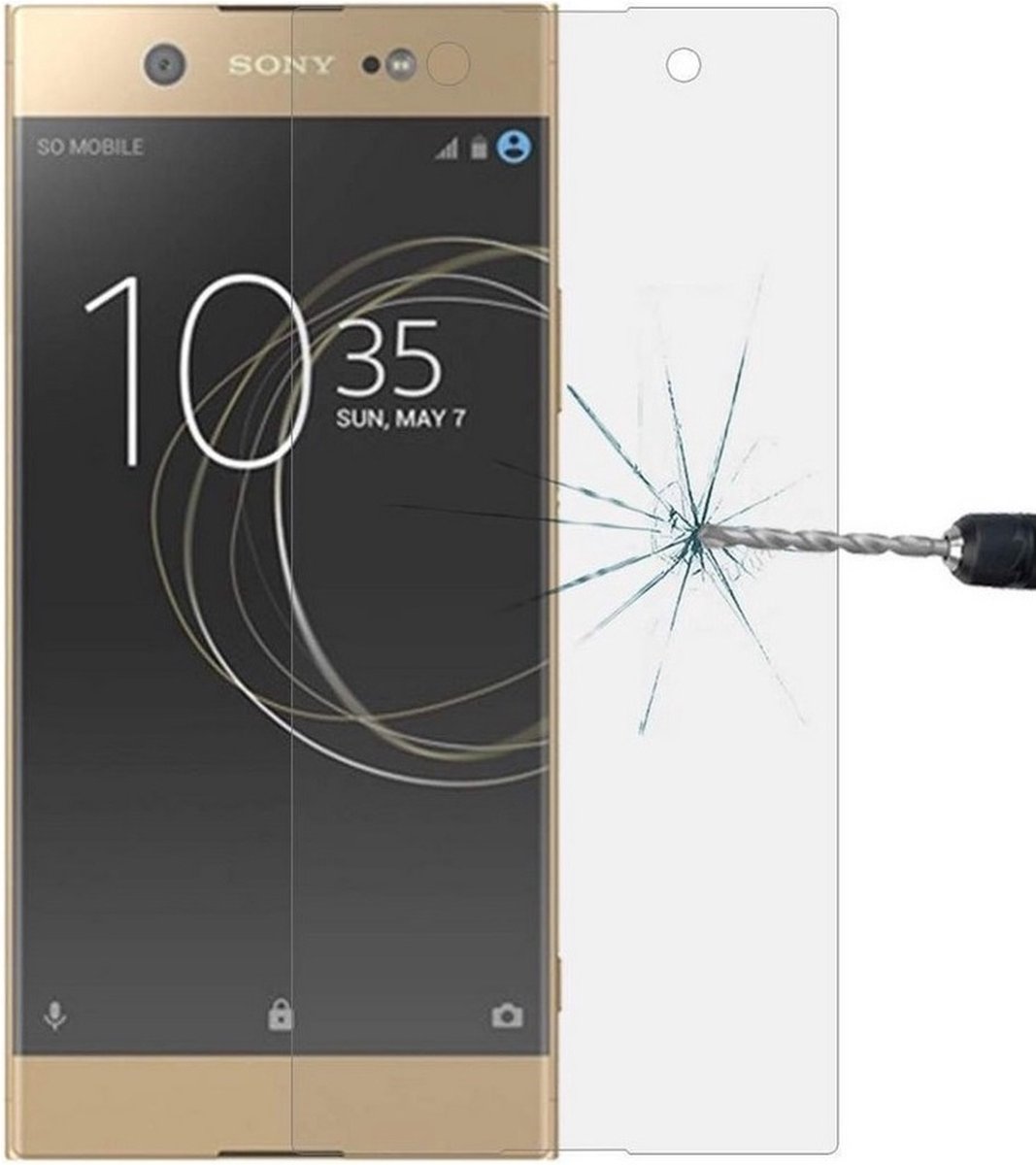 LuxeBass 2x Tempered Glass - Sony Xperia XA1 Ultra