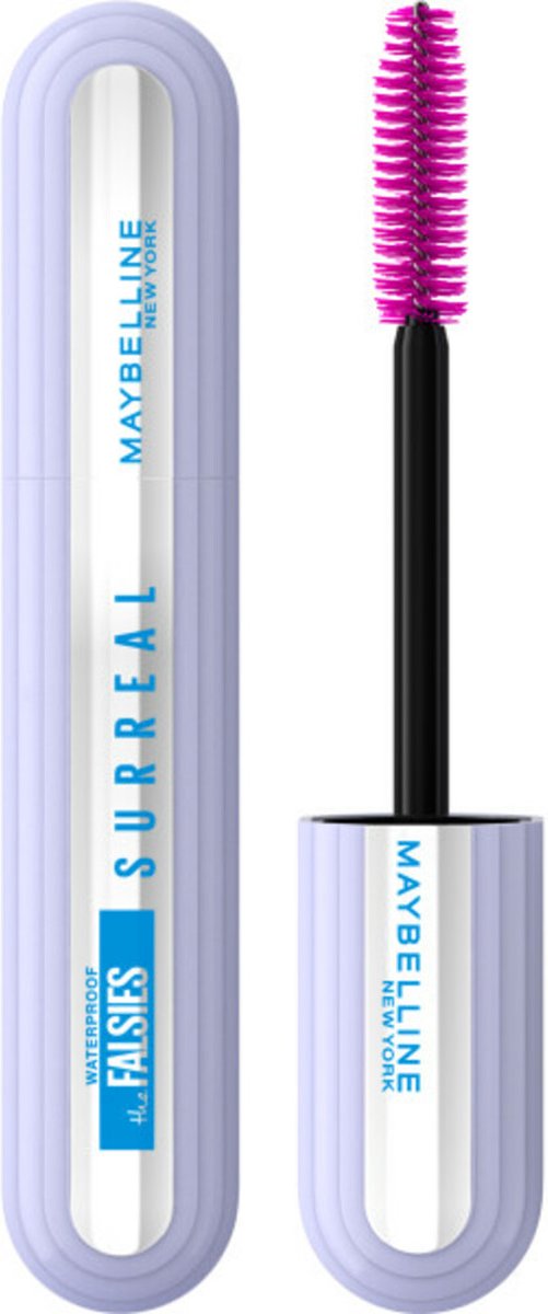 Maybelline - The Falsies Surreal Extensions Mascara Waterproof Black - 3 x 10 ml - Voordeelverpakking