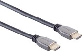 Powteq - 50 cm - Professionele HDMI 2.1 kabel- 10K / 8K / 4K resolutie - 120 Hz - Gold-plated - Metaal
