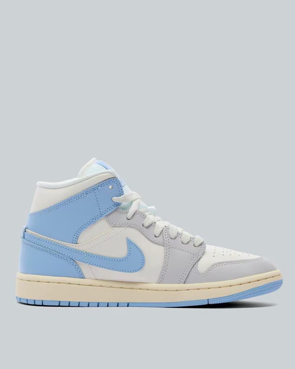 Nike Air Jordan 1 Mid – Sneakers Dames Blauw