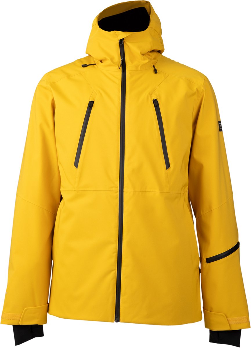 Brunotti Norrow Men Snow Jacket Lemon Curry Wit
