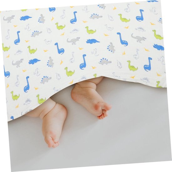 Katoenen Badcape - Baby Handdoek Baby Wrap - Baby Baden - Vier Laags Mousseline - 68 x 64 cm — afbeelding 4