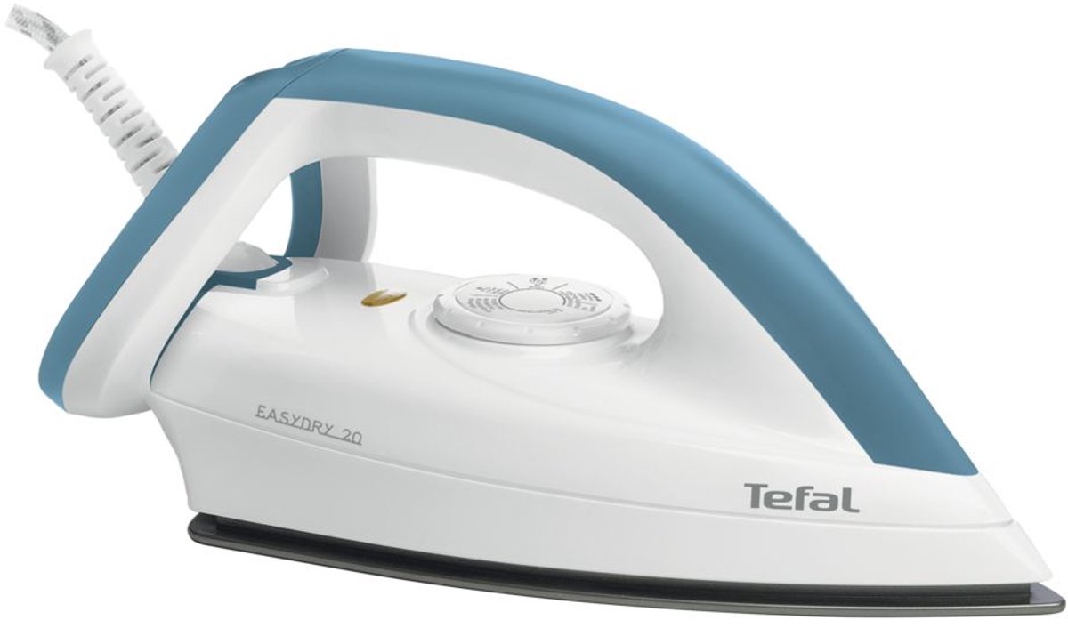 Bol.com Tefal FS4020 - Droogstrijkijzer - Lichtgewicht - Compact - Anti-kleef Strijkzool - 1200W aanbieding