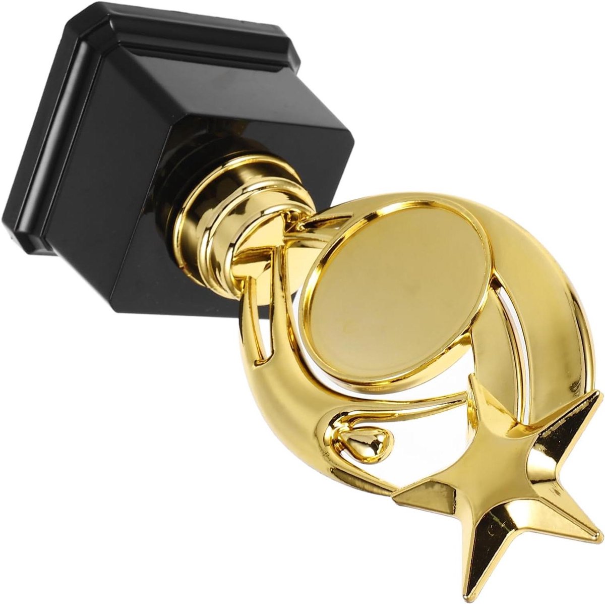 Sporttrofee Stervormig - Prijs Beker - Wedstrijd Beloning - Stevige Voet - 23 cm - Goud
