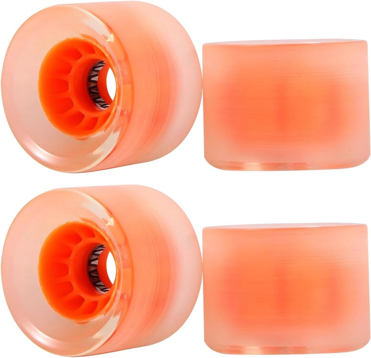 Skateboard Wielen Cruiser Wielen Nachtritten Verlichten Zelfaangedreven LED 4 Pack 2.75 Inch