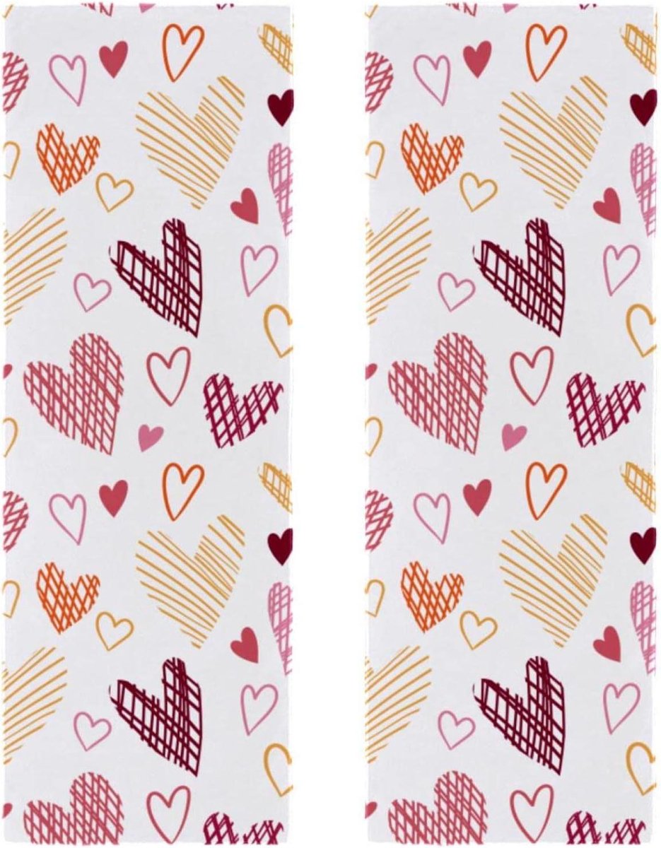 Microfiber Handdoek - Sport Handdoek - Koel Blijven - Super Absorberend - 2 Pack - Veelkleurig