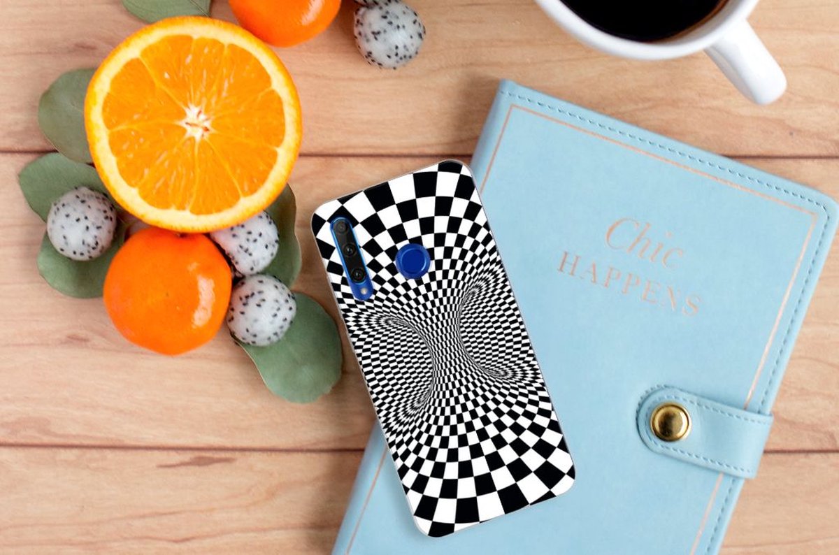 Honor 20 Lite TPU Hoesje Illusie