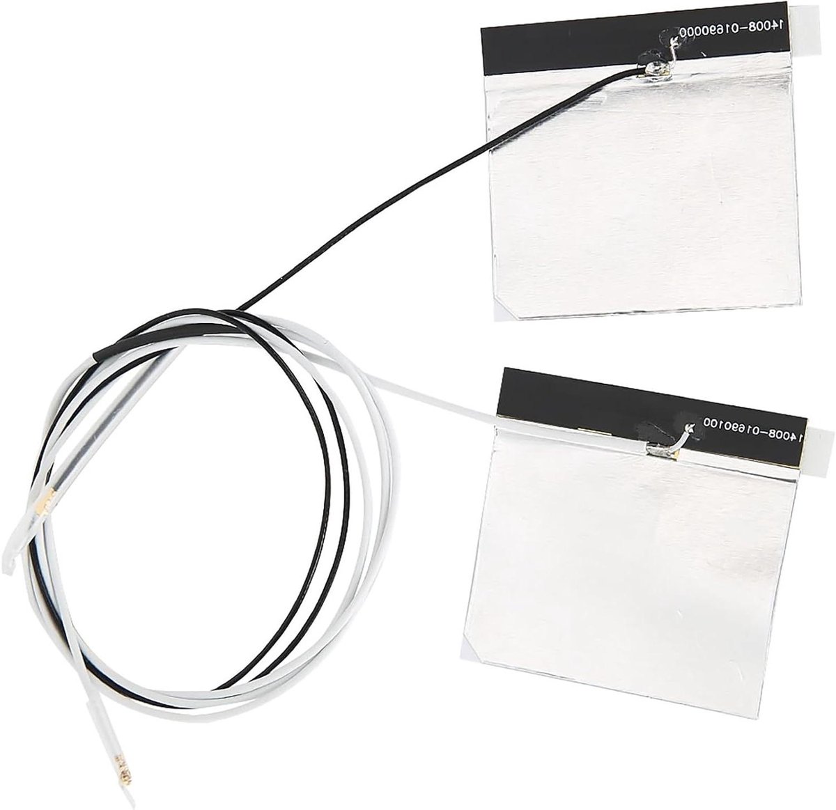 M.2 Antenne Set - Wifi Antenne - Netwerk Verbetering - Dubbele Frequentie - 2 Stuks - Zilver