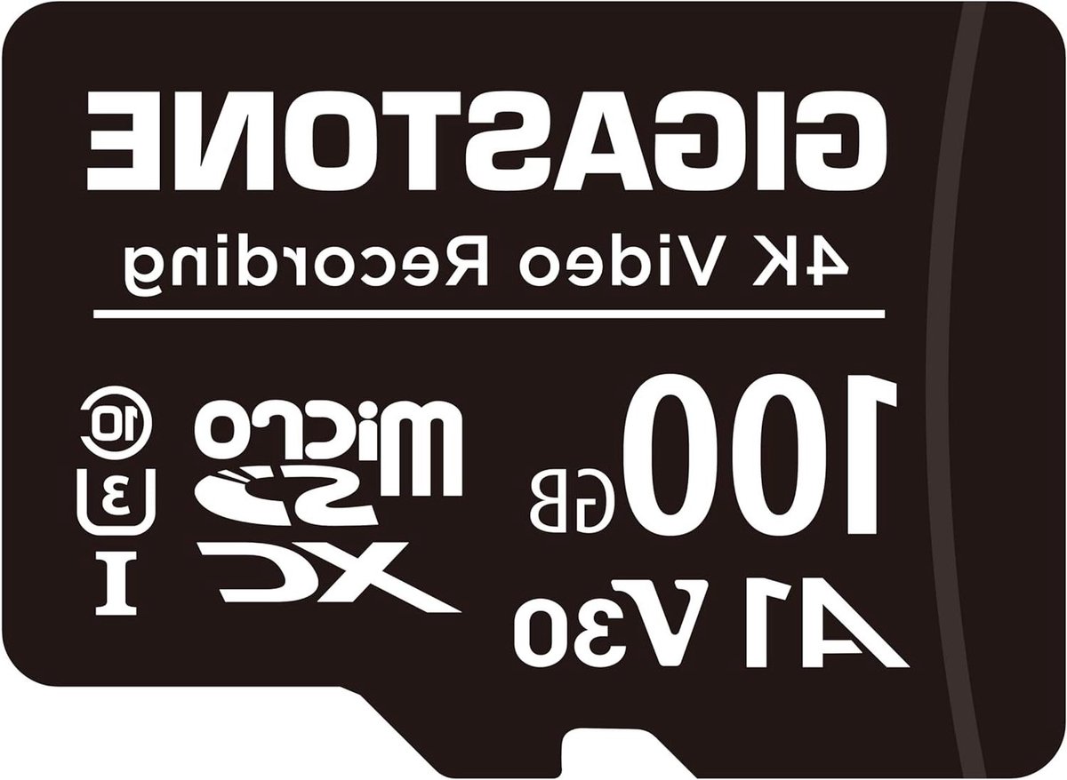 Micro SD-kaart - Geheugenkaart - Video opname - A1 V30 Snelheid - 100 GB - Zwart
