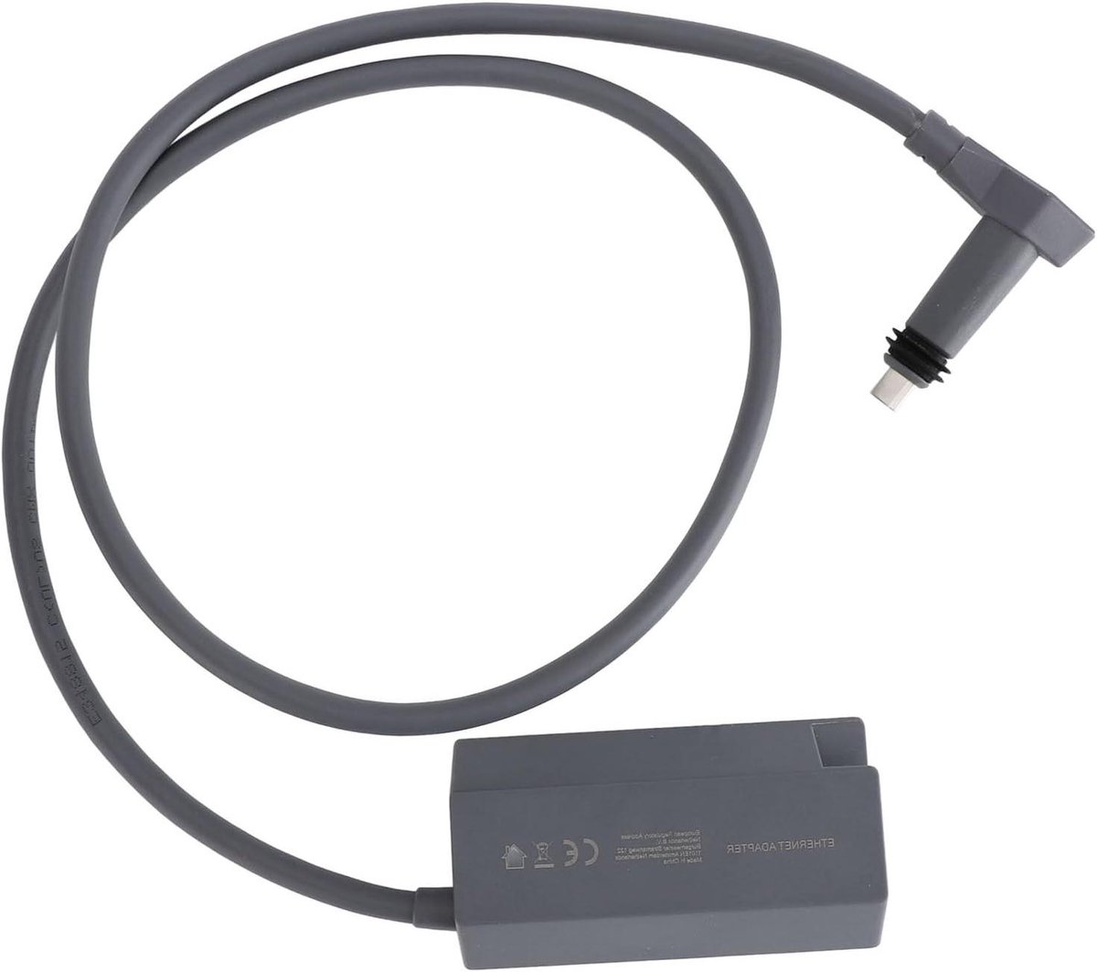 Ethernet adapter - Netwerk adapter - Bekabeld internet - Compact en draagbaar - 17x12x4 cm - Zwart