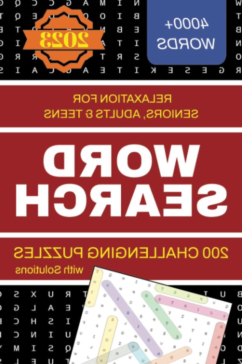 Woordzoekboek - Puzzelboek - Ontspanning - 200 Uitdagende Puzzels - 8.5 x 11 inch - Niet gespecificeerd
