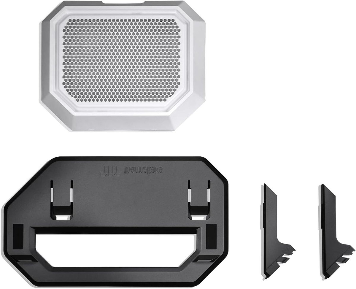 Chassis Stand - Computer Ondersteuning - PC Stabiliteit - Materiaalvriendelijk - Tower Formaat - Sneeuw Wit