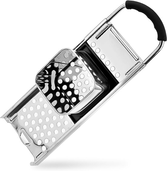 Pastamaker Spaetzle - Duitse Noodle - Verse Pasta Maken - Roestvrij Staal - 32.5 cm - Zilver van Pastamaker — afbeelding 5