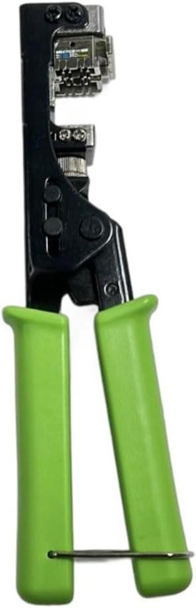 Netwerk Module Tool - Punch Down Tool - Netwerk Installatie - 180 Graden Ontwerp - CAT5 CAT6 - Groen