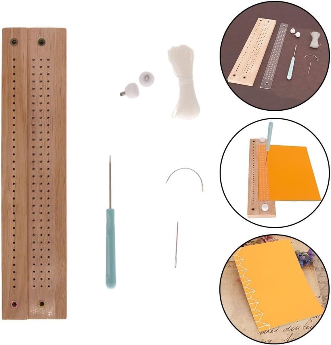 Boekbind Gereedschap - Papier Binding Set thumbnail 5