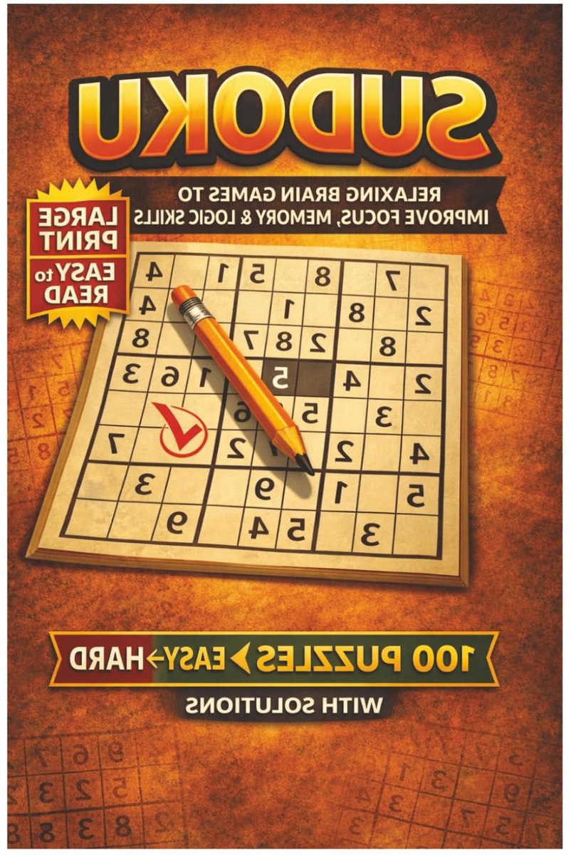 Sudoku Puzzelboek - Hersenkrakers - Mentale Training - Extra Grote Cijfers - 100 Puzzels - Wit