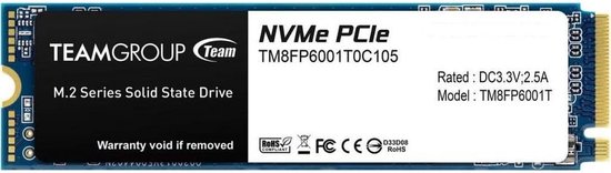 Interne SSD M.2 1TB PCIe Gen3x4 NVMe 2280 - Snelheid tot 1800MB/s — afbeelding 2