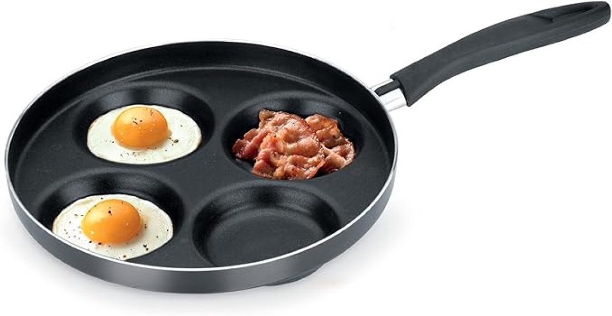Koekenpan 24 cm met antiaanbaklaag - 4 verdiepingen