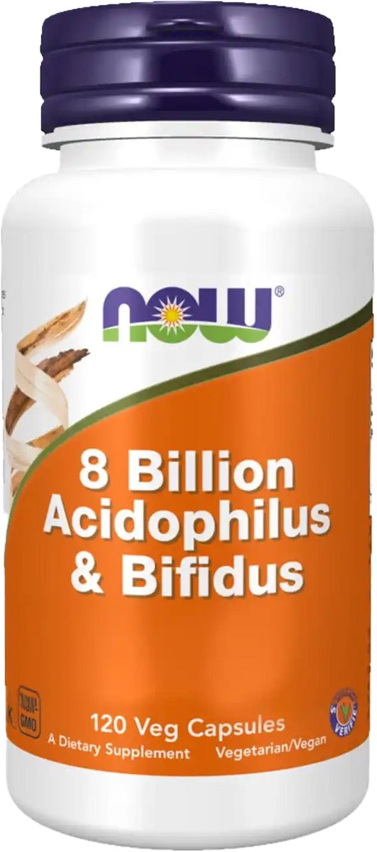 8 Billion Acidophilus and Bifidus 120v-caps