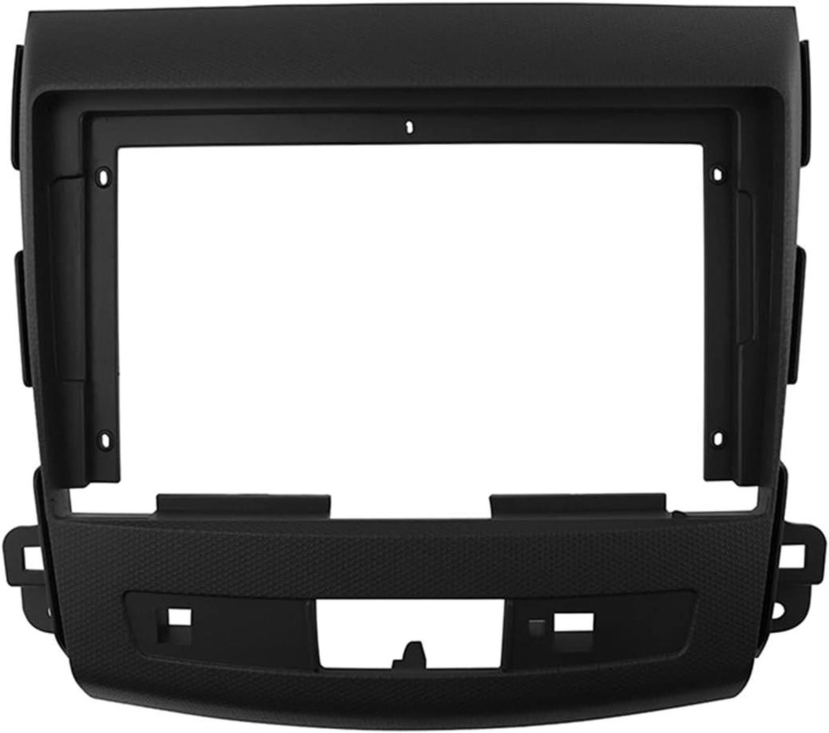 Radio Frame - Inbouw Frame - Auto Audio Installatie - Carbon Fiber Look - 9 Inch Scherm - Zwart