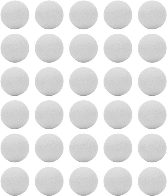 Schuimballen - Zachte oefenballen - Binnen trainen - Veilig ontwerp - 30 stuks - Zwart — afbeelding 4
