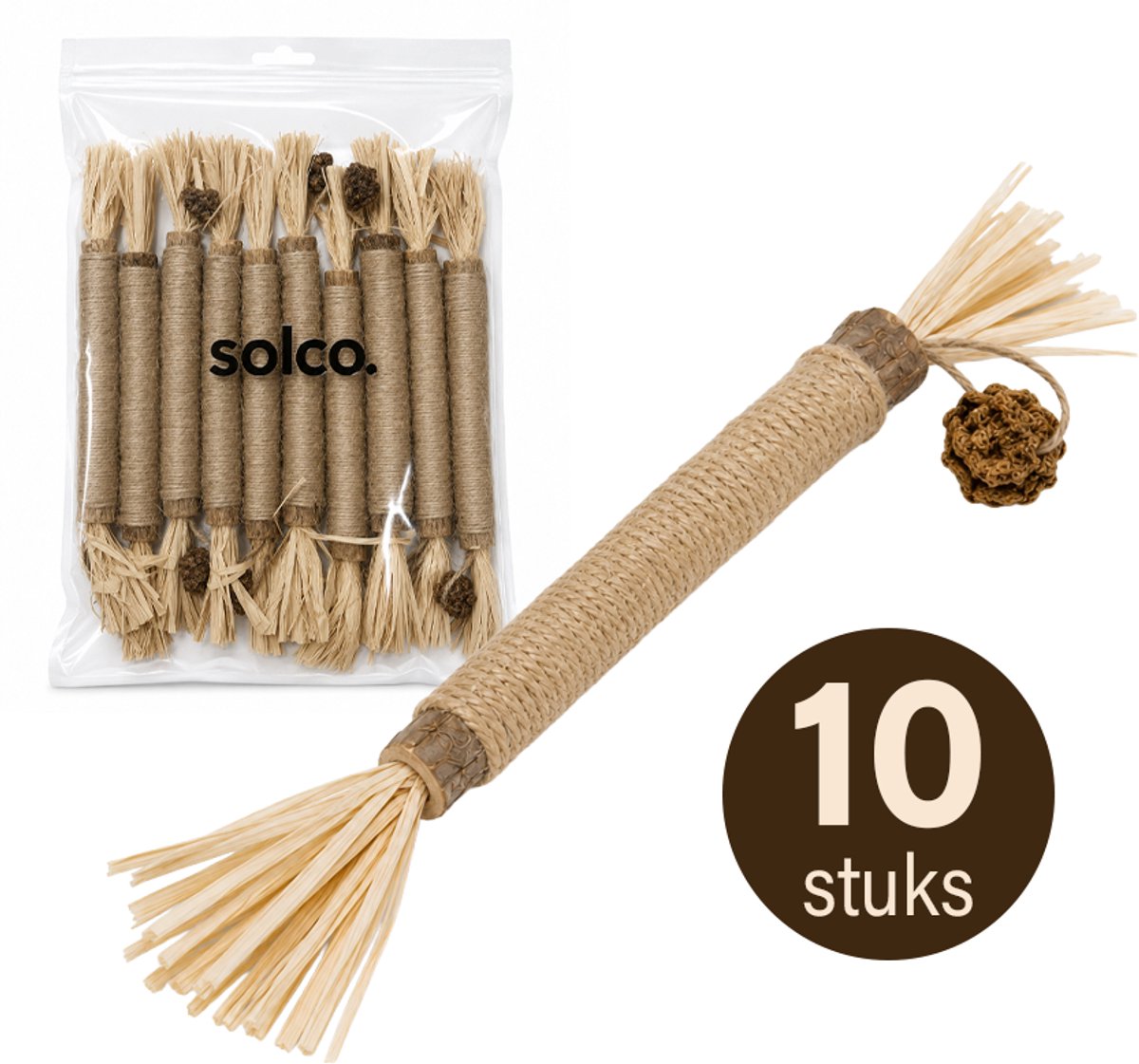 Matatabi stokjes kat 10 stuks voor Katten - 100% Natuurlijk en Eetbaar Kattenspeelgoed - Catnip Effect voor Kat