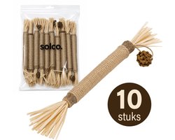 Matatabi stokjes kat 10 stuks voor Katten - 100% Natuurlijk en Eetbaar Kattenspeelgoed - Catnip Effect voor Kat