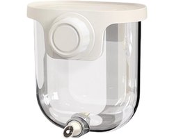 Automatische Vogel Drinkbak - Vogel Drinkfontein - Vogels Hydrateren - Lekvrij Pinnano Systeem - 330 ml - Transparant