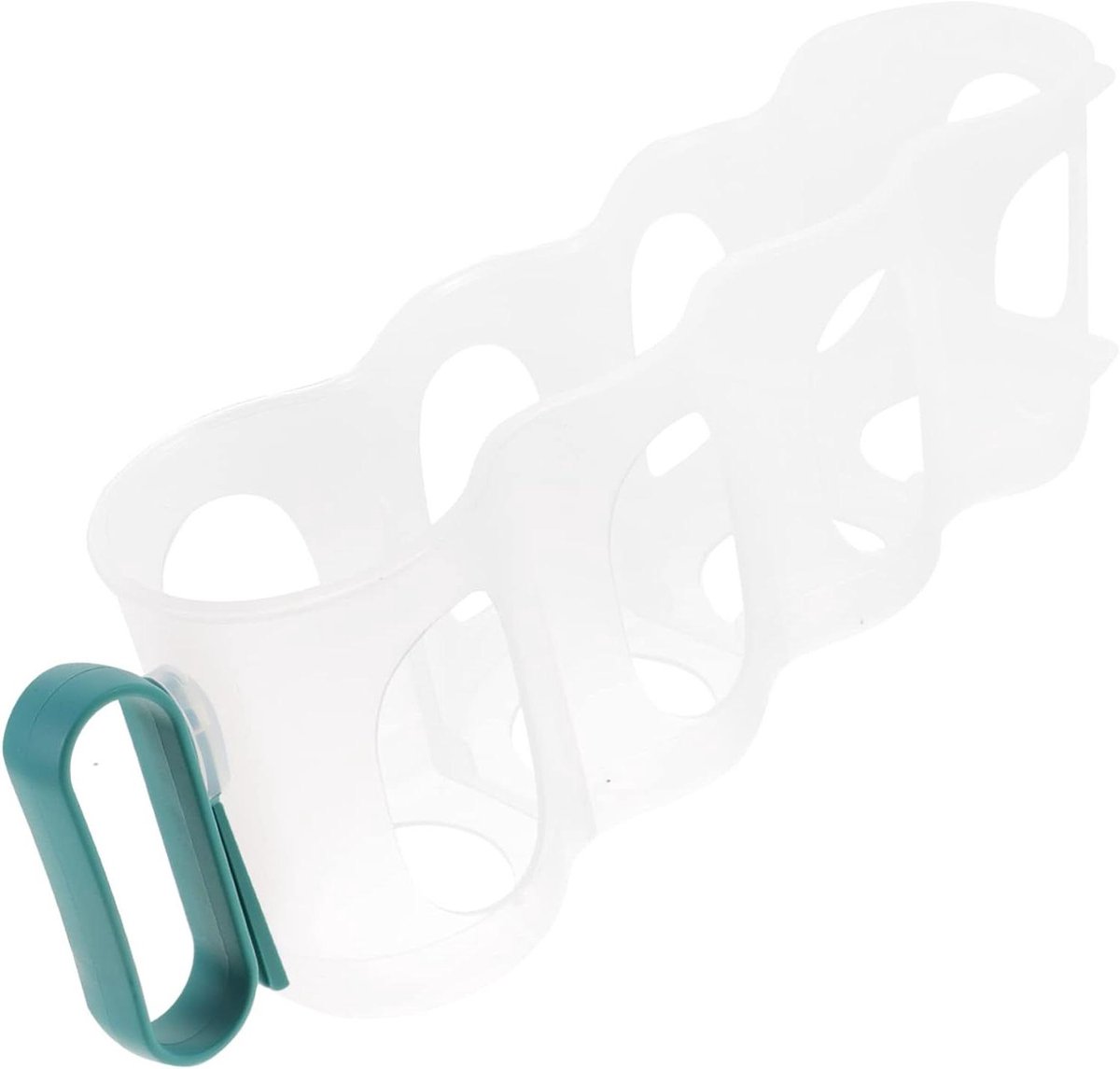 Koelkast Organizer - Drank Dispenser - Dranken Opbergen - Stapelbaar Ontwerp - 30.5 cm - Wit