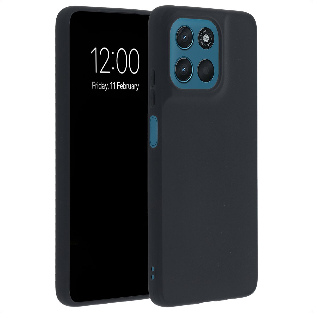 imoshion Hoesje - Geschikt voor Motorola Moto G57 Power - Color Backcover - Zwart