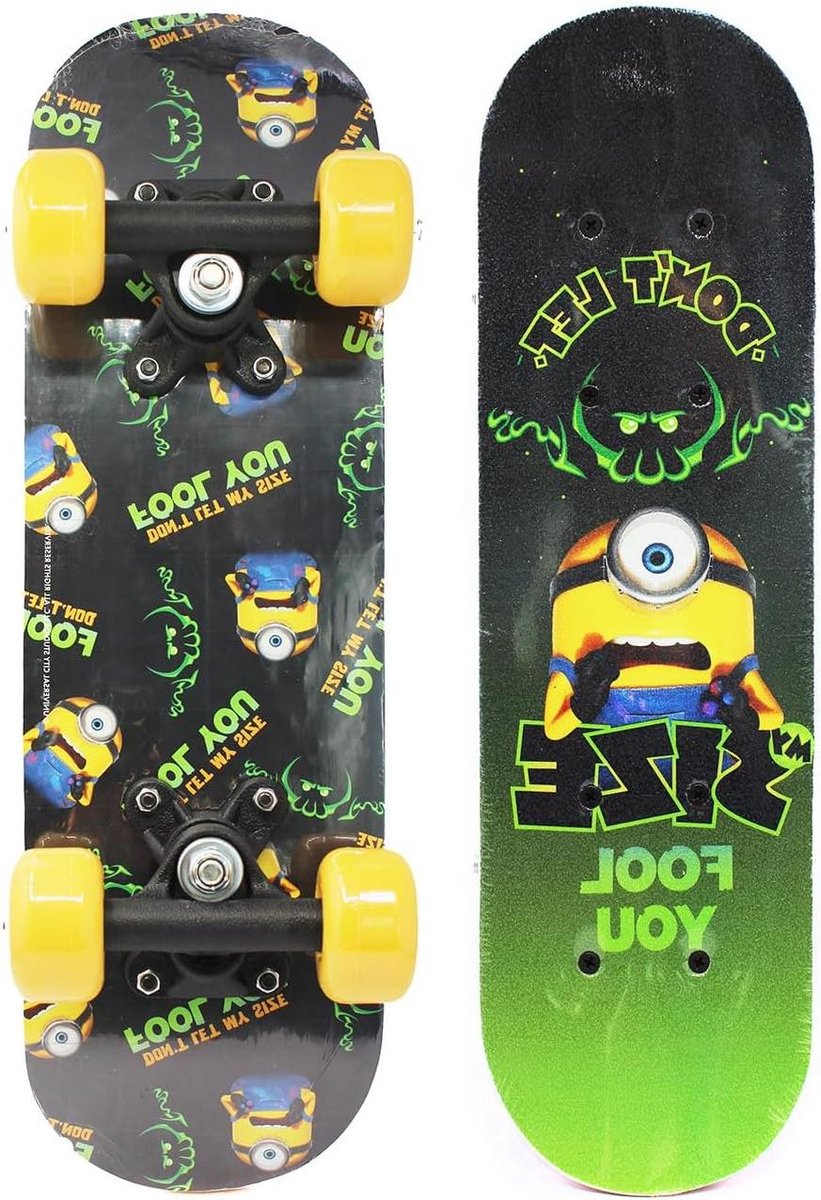 Mini Skateboard Kinder skateboard Leren trucs Robuust houten dek 43 cm